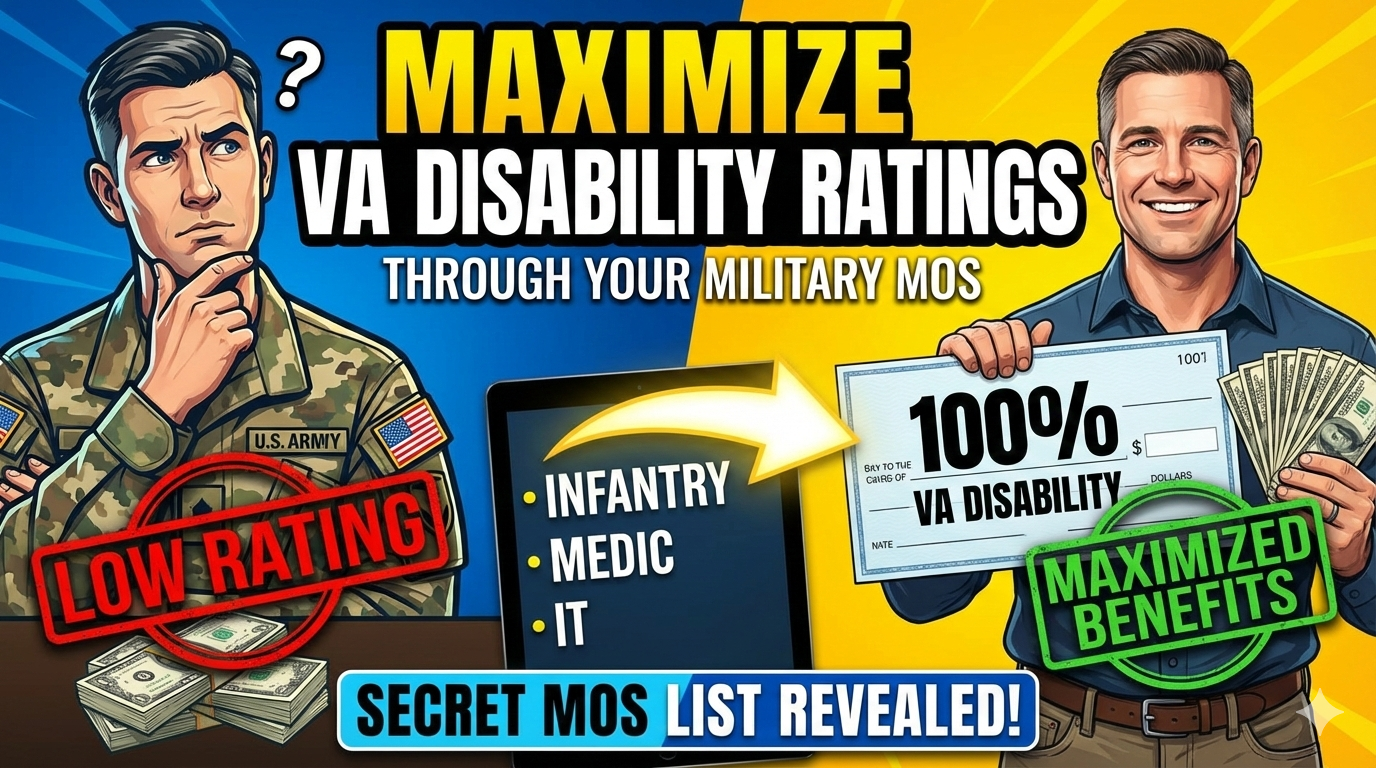 Maximizing VA Disability Ratings Through Military Occupational ...